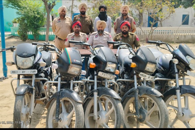 The mastermind of the motorcycle thief gang was arrested, 5 bikes were stolen